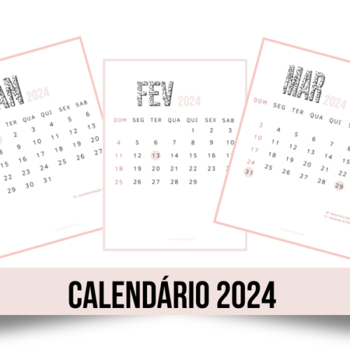 calendário 2024